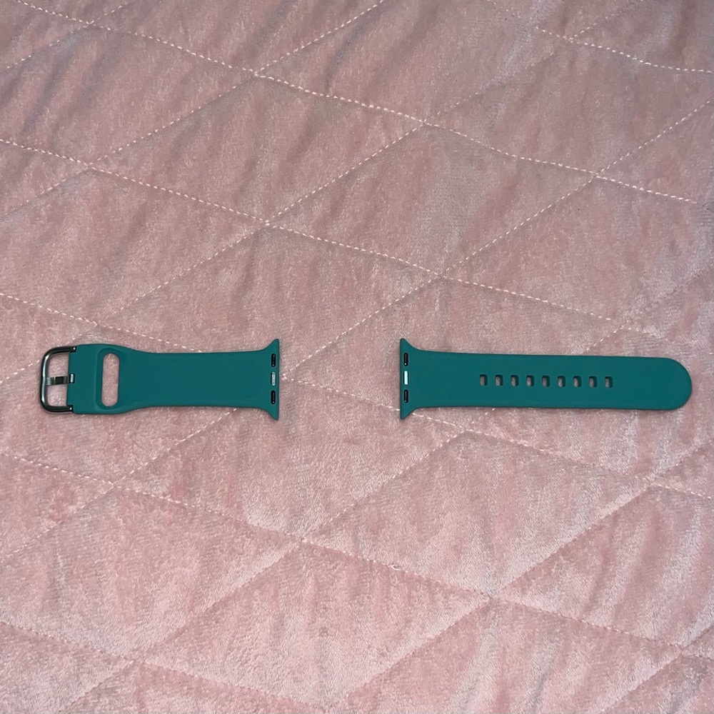 Sage Green Silicone Apple Watch Band Unisex Replacement Band Sporty New